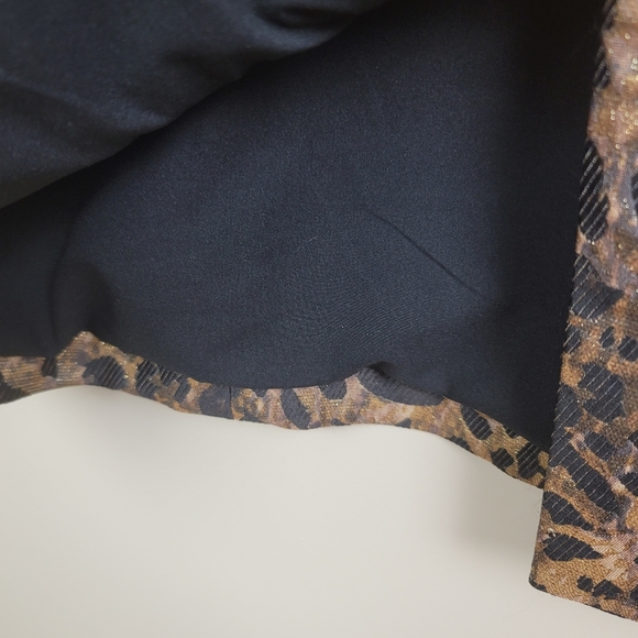 Chico's Lightweight Leopard Print Coat size 1 - Picture 7 of 9